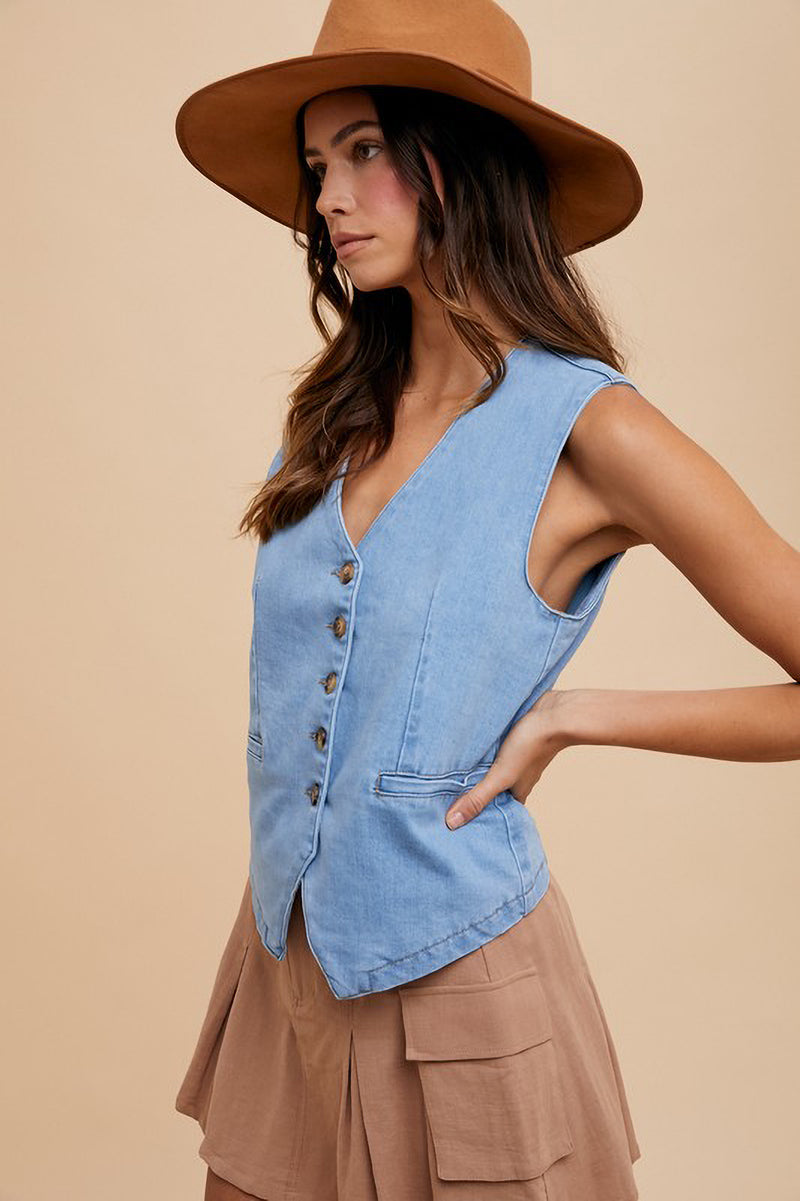 Denim Vest