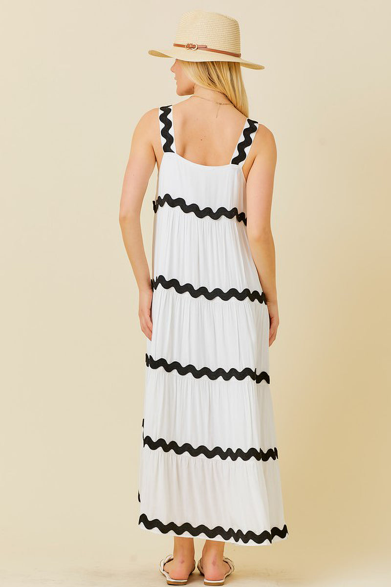 Ric Rac Maxi Dress