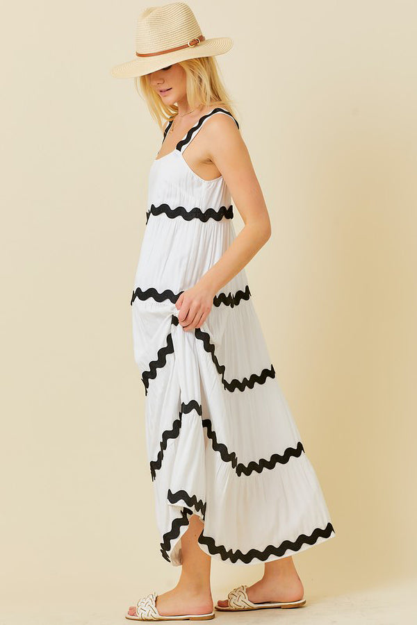 Ric Rac Maxi Dress