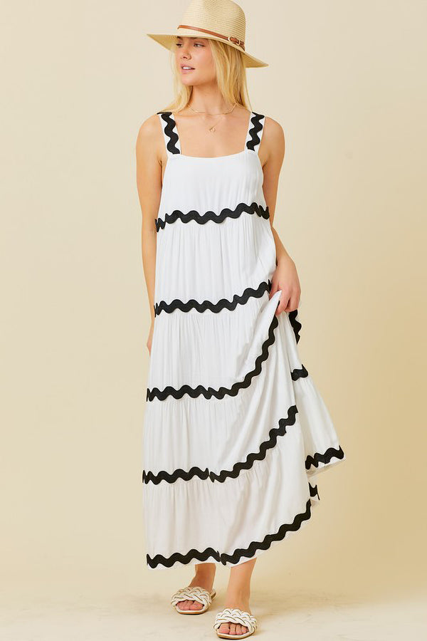 Ric Rac Maxi Dress