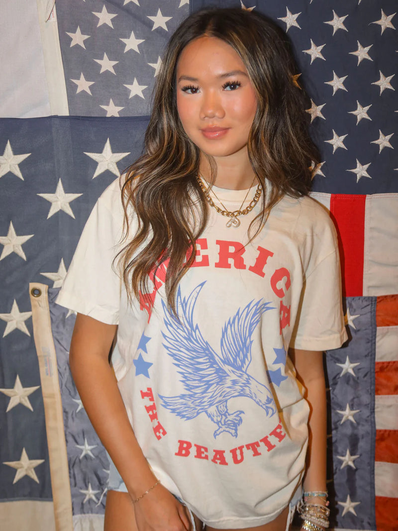 Friday + Saturday America The Beautiful Tee